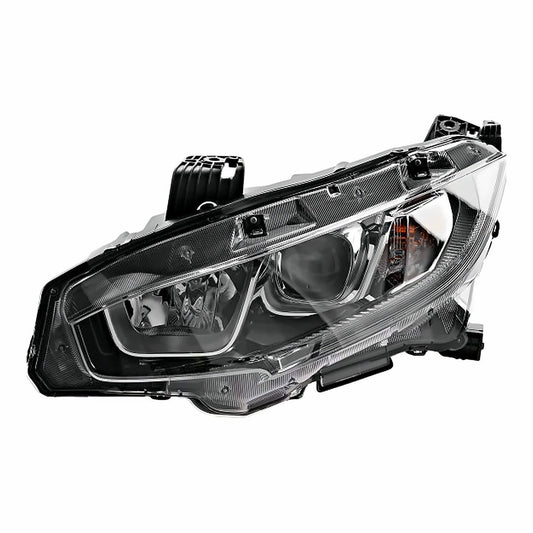2016-2020 Honda Civic Coupe - Driver Side Headlight - side angle, Part HO2502173