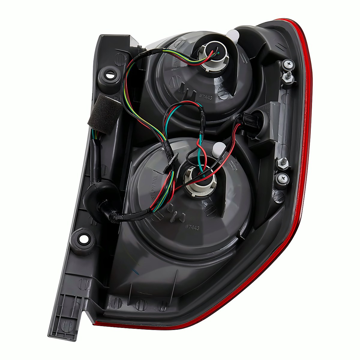 2003-2005 Honda Pilot - Driver Side Tail Light - connector view, Part HO2800154