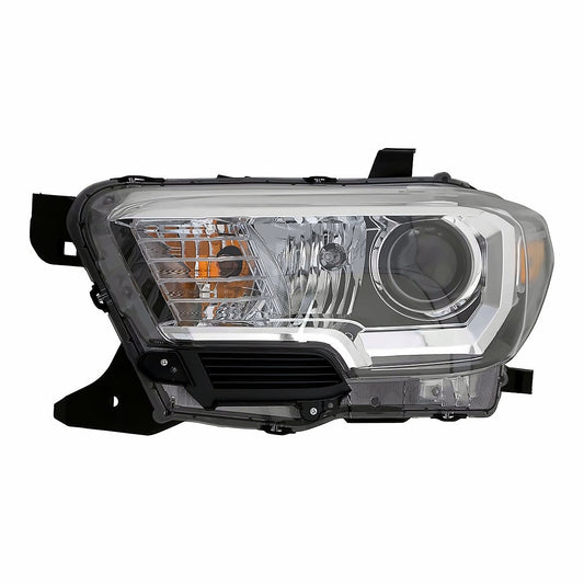 2016-2019 Toyota Tacoma - Driver Side Headlight - side angle, Part TO2502243