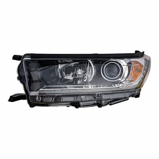 2017-2019 Toyota Highlander Headlight, driver side lh, left-side view, TO2502253