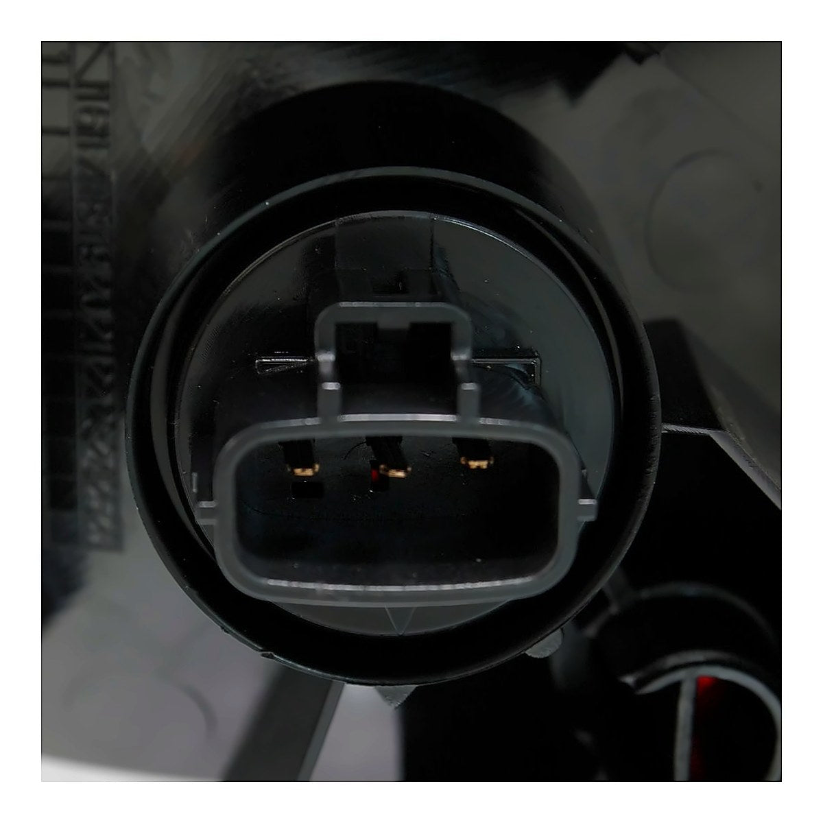 2016-2019 Toyota Tacoma - Passenger Side Tail Light - connector view, Part TO2801199