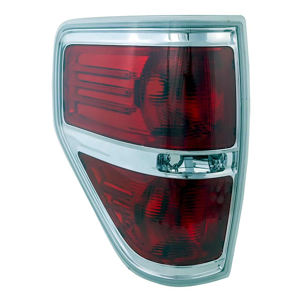 2009-2014 Ford F150 - Driver Side Tail Light - product view, Part FO2818143