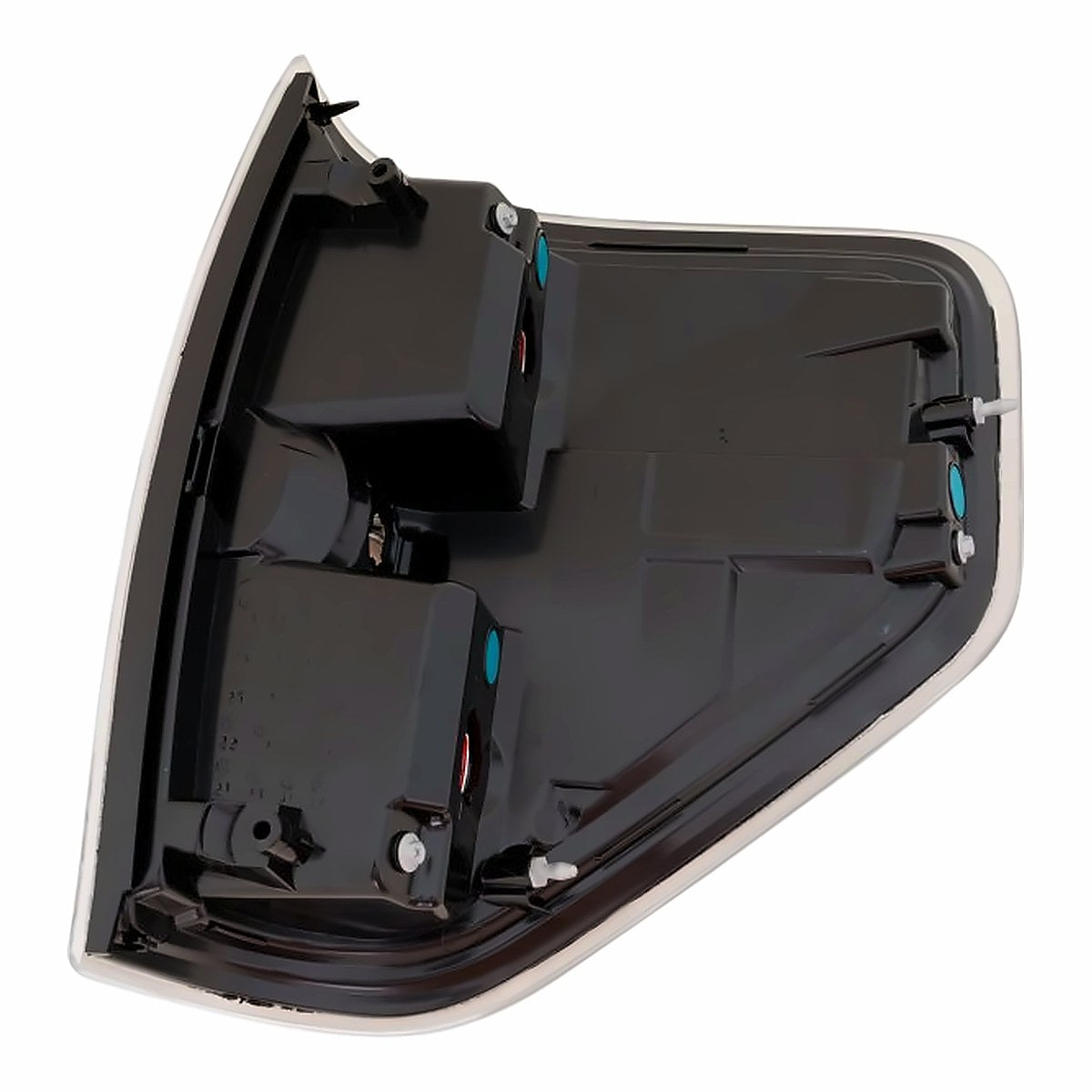 2010-2014 Ford F150 - Driver Side Tail Light - lower view, Part FO2818150