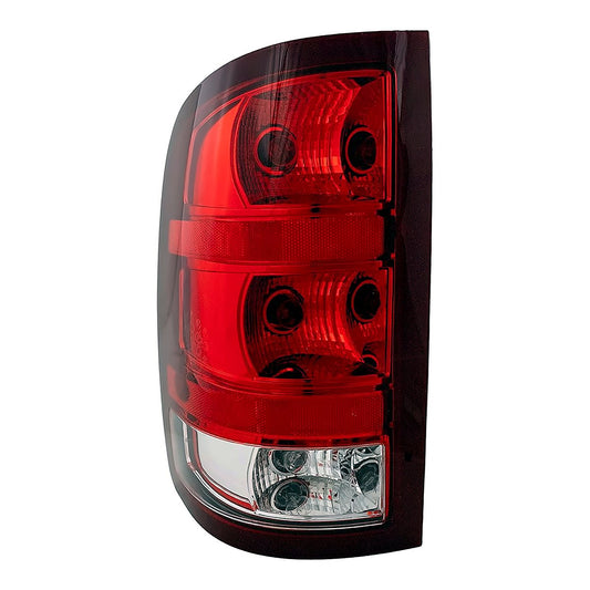 2009-2013 Gmc Sierra Hybrid - Driver Side Tail Light - product view, Part GM2800208