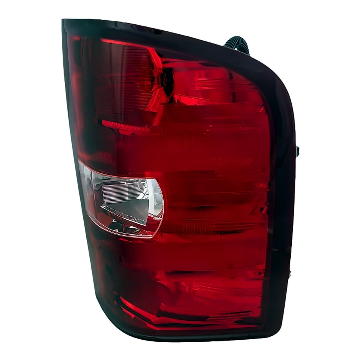 2007-2013 Gmc Sierra 2500 - Passenger Side Tail Light - side angle, Part GM2801207