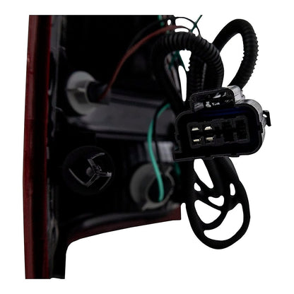 2009-2013 Gmc Sierra Hybrid - Passenger Side Tail Light - connector view, Part GM2801208