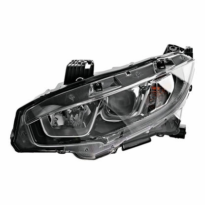 2016-2020 Honda Civic Coupe - Driver Side Headlight - side angle, Part HO2502173