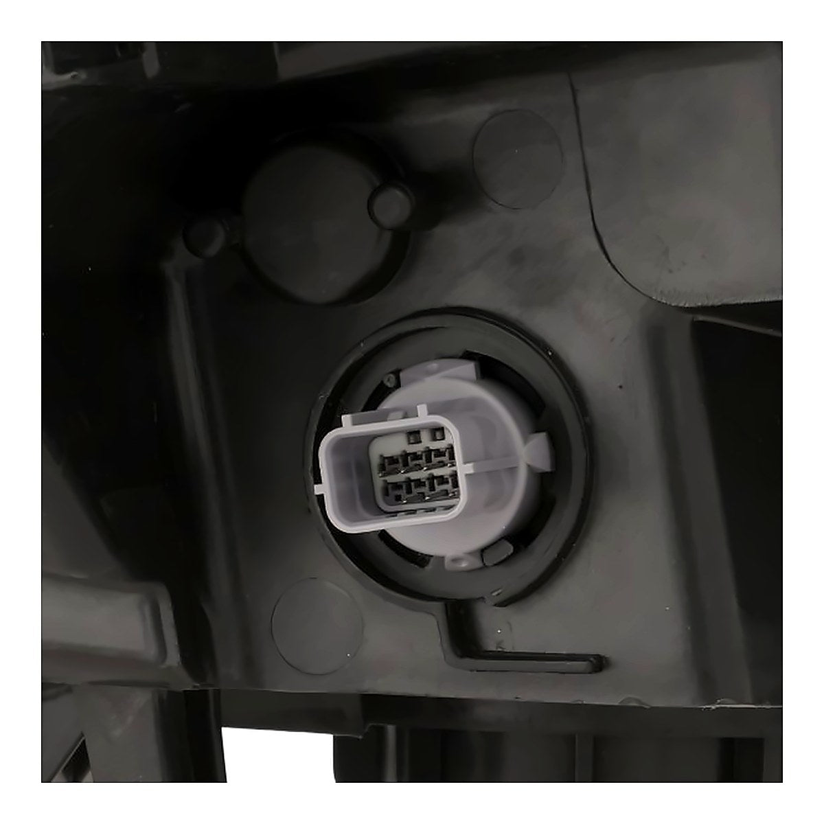 2020-2022 Honda Crv Hybrid - Driver Side Headlight - connector view, Part HO2502182