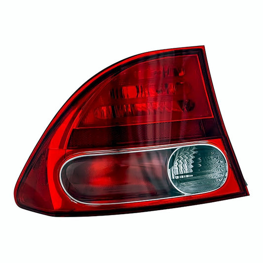 2006-2008 Honda Civic Hybrid - Driver Side Tail Light - side angle, Part HO2800166