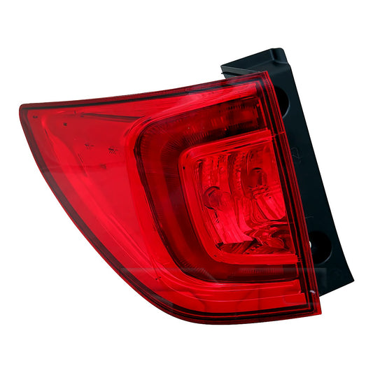2016-2018 Honda Pilot - Driver Side Tail Light - product view, Part HO2804107