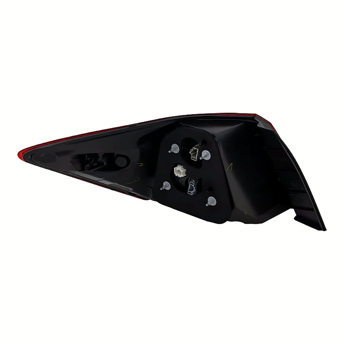 2016-2017 Honda Accord Sedan - Passenger Side Tail Light - rear detail view, Part HO2805108
