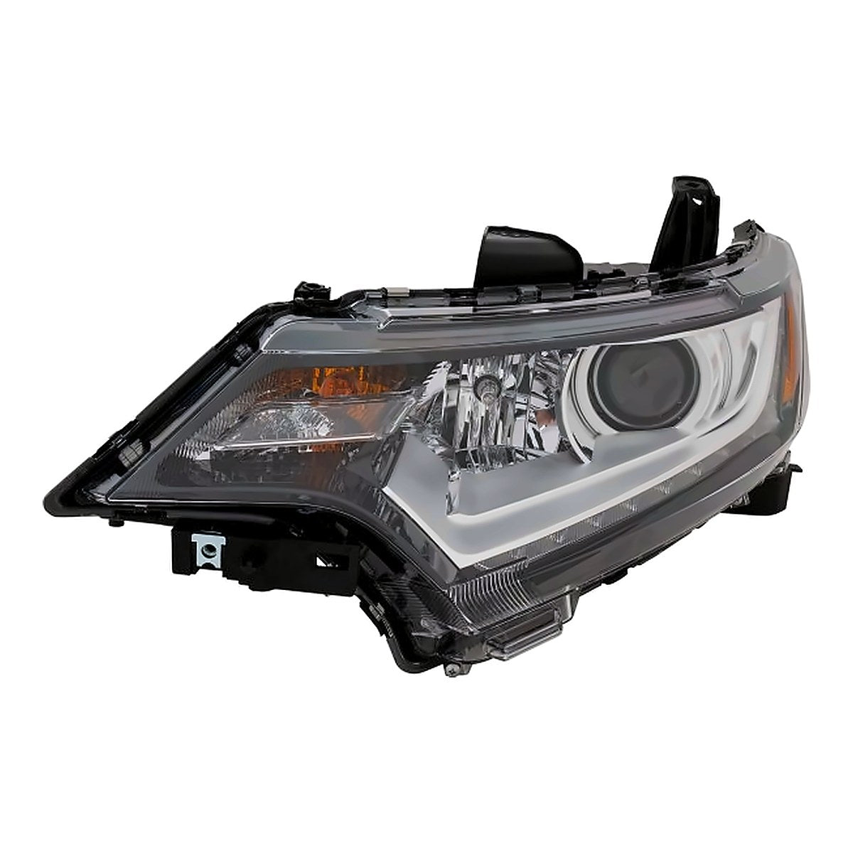 2016-2020 Mitsubishi Outlander - Driver Side Headlight - side angle, Part MI2502167