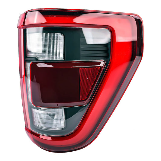 2021-2023 Ford F-150 LED Tail Light Black Housing Passenger Side FO2801281 Angled View