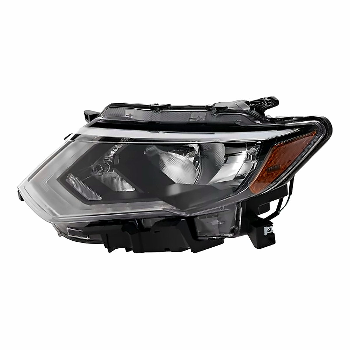 2017-2019 Nissan Rogue Hybrid - Driver Side Headlight - side angle, Part NI2502254