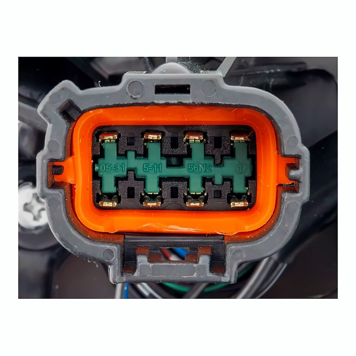 2020-2023 Nissan Sentra - Driver Side Headlight - connector view, Part NI2503277