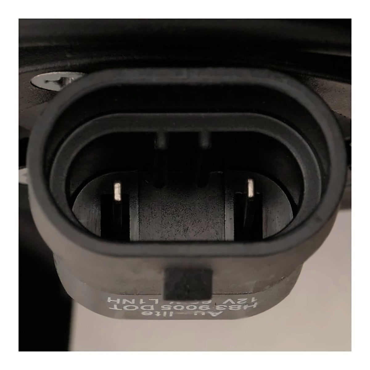 2015-2017 Toyota Camry Hybrid - Driver Side Headlight - connector view, Part TO2502222