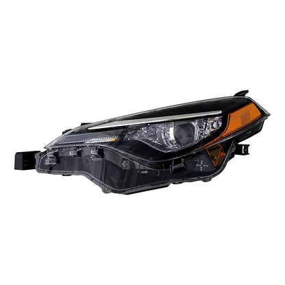 2017-2019 Toyota Corolla Sedan - Driver Side Headlight - product view, Part TO2502249