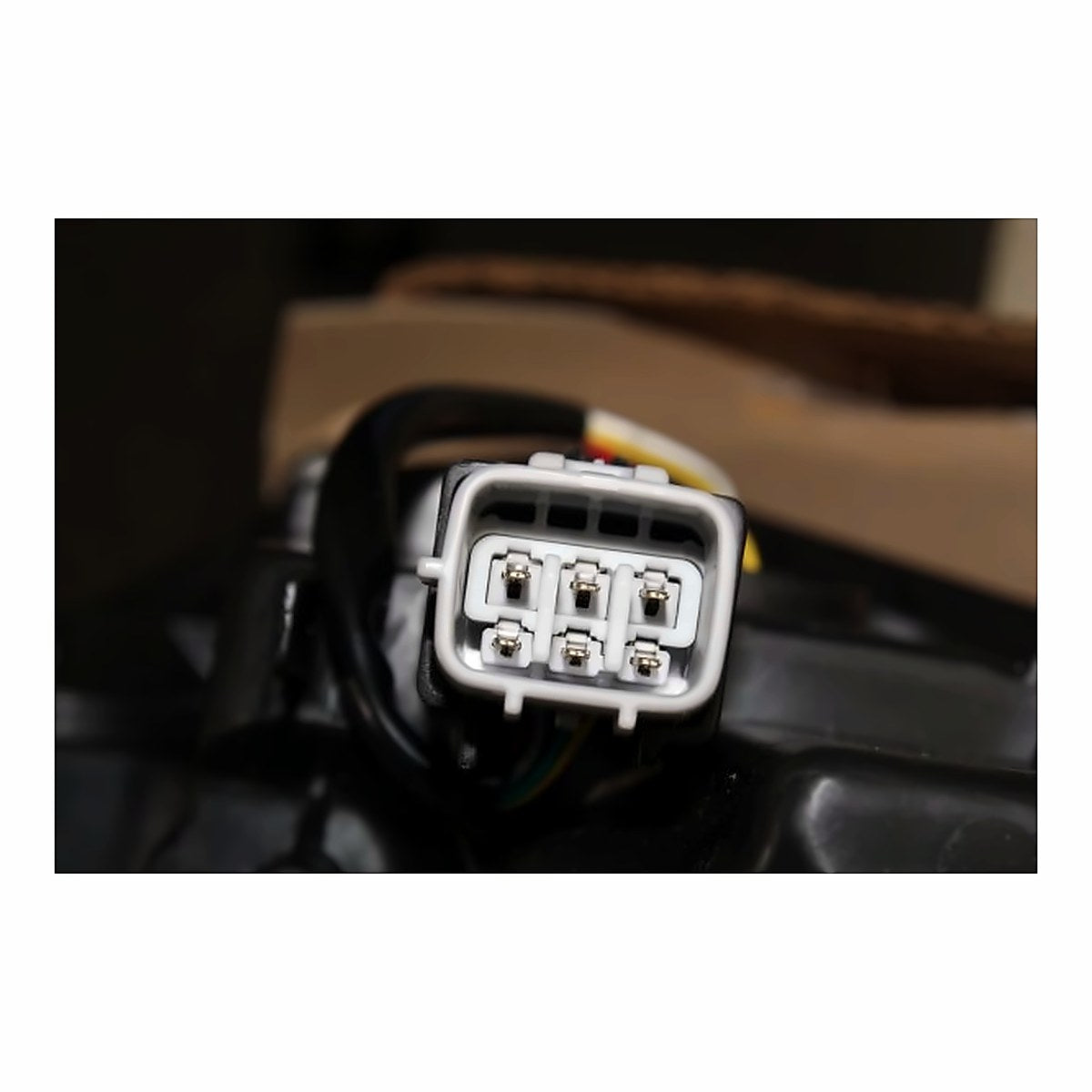 2017-2019 Toyota Corolla Sedan - Driver Side Headlight - rear detail view, Part TO2502250
