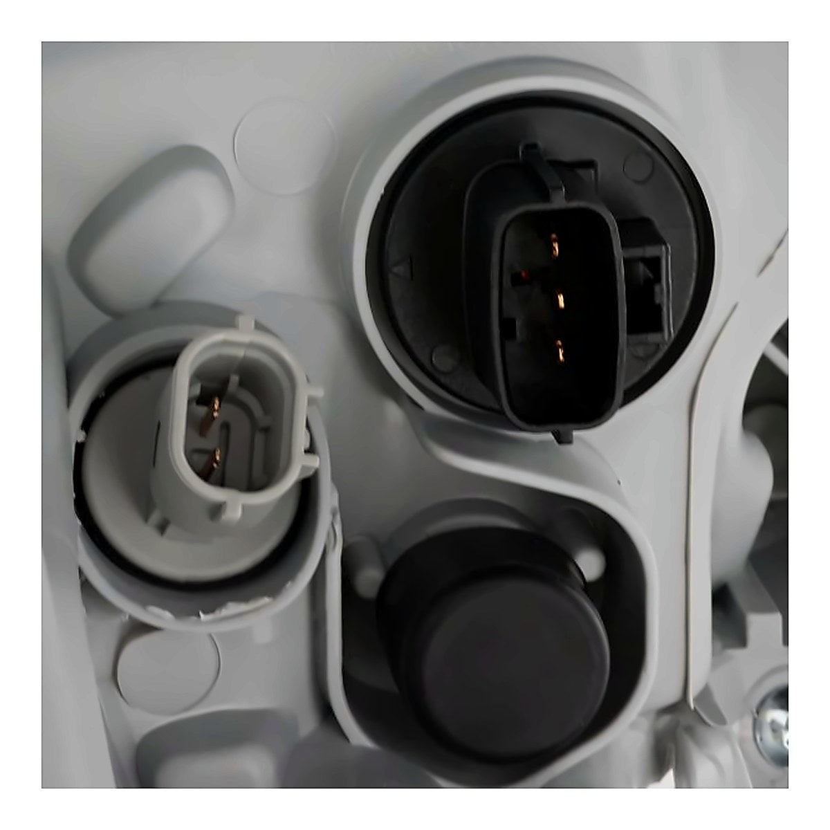 2012-2014 Toyota Camry - Passenger Side Headlight - rear detail view, Part TO2503211