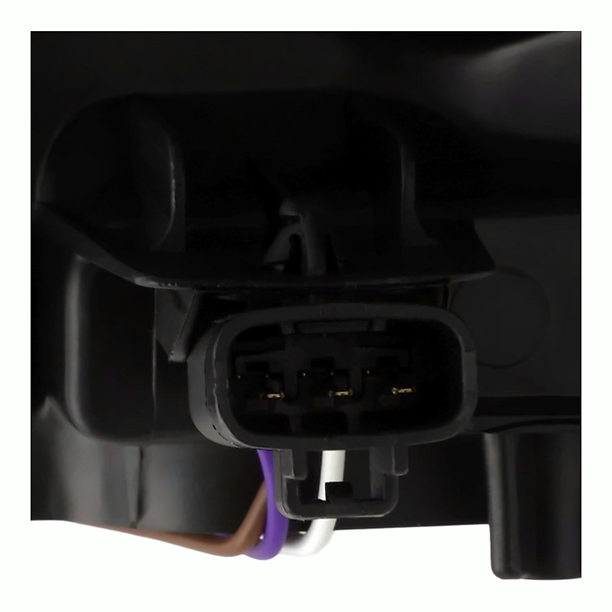 2014-2016 Toyota Corolla Sedan - Passenger Side Headlight - connector view, Part TO2503216