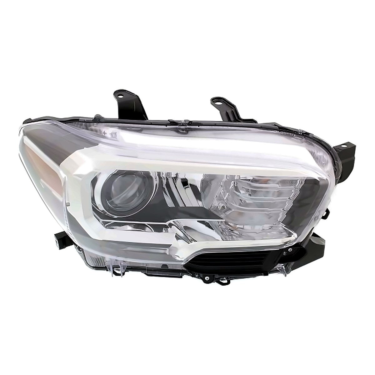 2016-2019 Toyota Tacoma - Passenger Side Headlight - opposite side angle, Part TO2503243