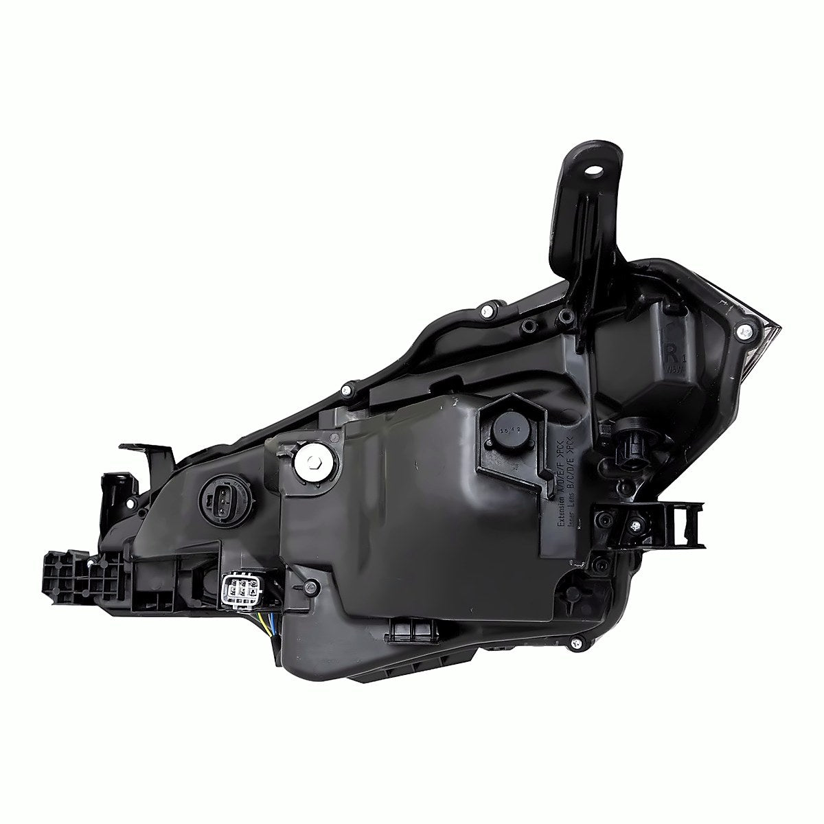 2017-2019 Toyota Corolla Sedan - Passenger Side Headlight - upper view, Part TO2503249