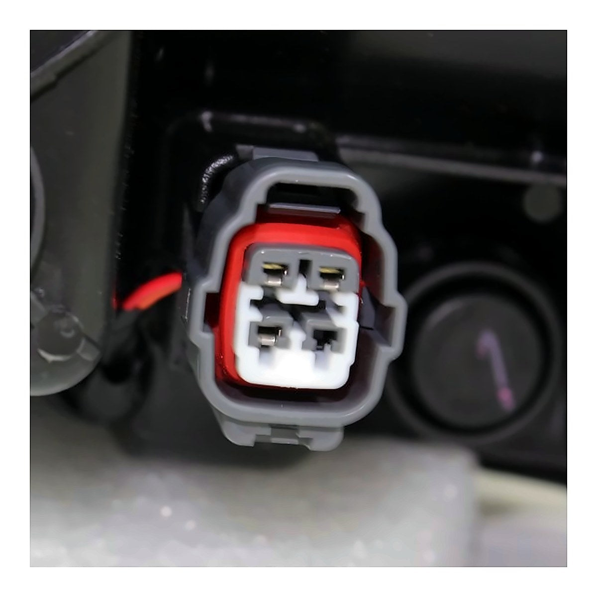 2017-2019 Toyota Tacoma - Passenger Side Headlight - rear detail view, Part TO2503254