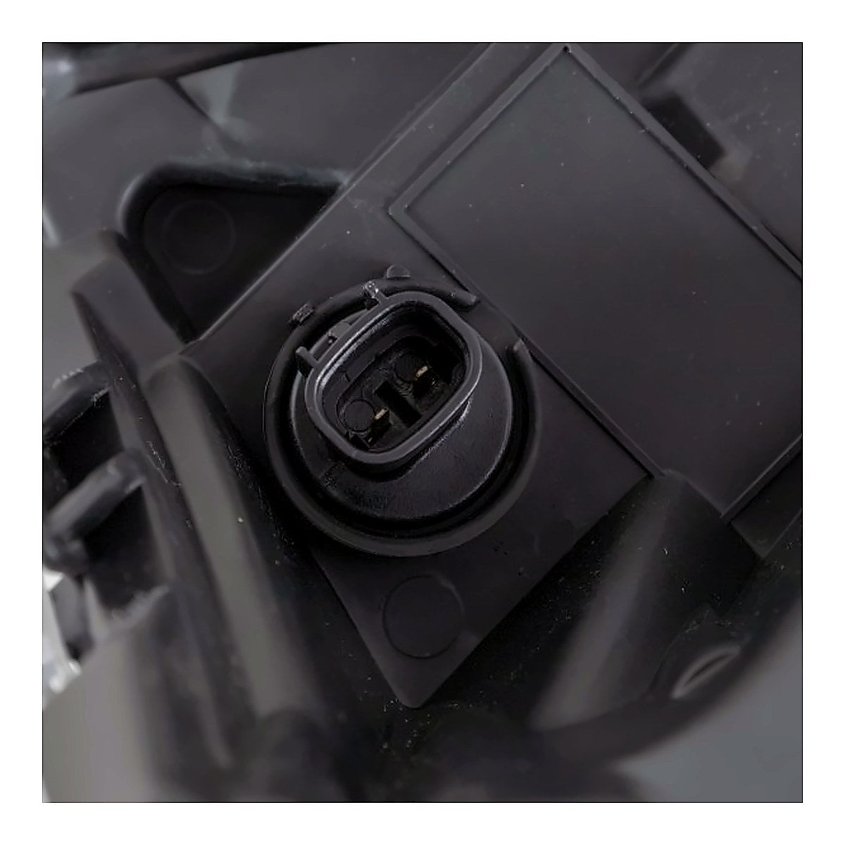 2019-2025 Toyota Rav4 - Passenger Side Headlight - connector view, Part TO2503274