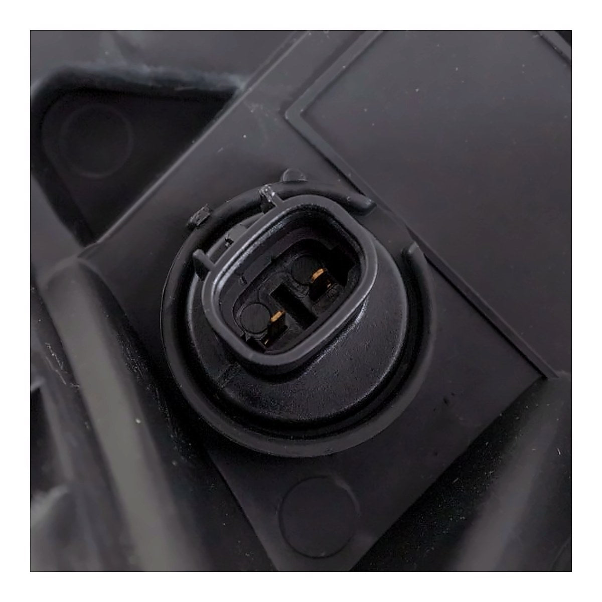 2019-2025 Toyota Rav4 - Passenger Side Headlight - connector view, Part TO2503275