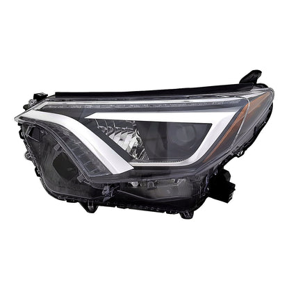 2016-2018 Toyota Rav4 - Driver Side Headlight - product view, Part TO2518190