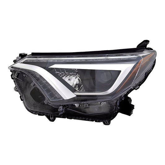 2016-2018 Toyota Rav4 - Driver Side Headlight - product view, Part TO2518190