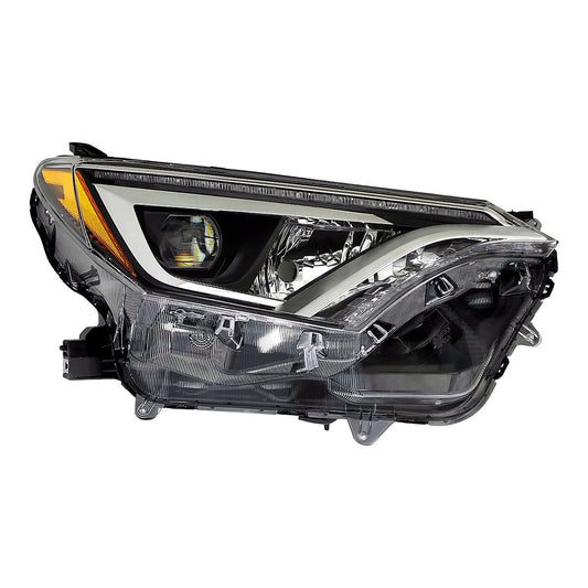 2016-2018 Toyota Rav4 - Passenger Side Headlight - product view, Part TO2519190